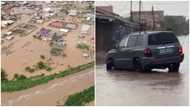 Videos of Tse Addo flooding show Residents crying out for help after heavy rainfall