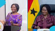 Prof Jane Naana Opoku-Agyemang dances to Efya's 'best in me' song