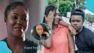 Popular Ghanaian YOLO actress Emily makes rear appearance, causes stir with current look