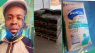 Man living in South Korea makes GH¢5,300 after carrying few bags of cement at a construction site