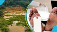 Two reported dead, one injured after a galamsey pit collapsed at Assin Dansame