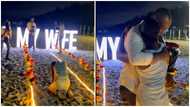 Ghanaian girl cries after her boyfriend surprises her with a marriage proposal