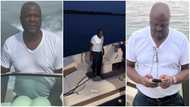 Ibrahim Mahama Goes On Luxury Boat Cruise With Rich Obroni Friends In Video; Peeps React