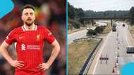Driver who filmed Diogo Jota's accident disputes police report