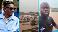 "Get The FOH": Sheldon trashes Shatta Wale's help after his estate flooded