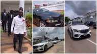 Kessben's 1st son rides in long convoy posh cars for his wedding and causes traffic in town, video drops