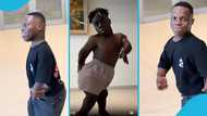 Shatta Bandle Flaunts new Hairstyle, Walks Stylishly as Fans Hail Him