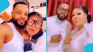 Evangelist Mama Pat and Asiamah celebrate 1st marriage anniversary, compose new rap song