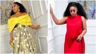 Rita Dominic slays in new pics amid congratulation messages from fans as they stir pregnancy rumours