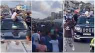 Black Sherif receives presidential welcome as he visits Nima in a long convoy of cars ahead of his album release