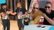 Heartbreaking scenes as Alexx Ekubo’s close friend IK Ogbonna was unable to look away from his photos