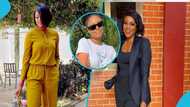 Yvonne Nelson wins over the internet as she slays in pants suit and GH¢9,300 Prada pumps to church at Tesano