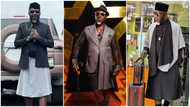 This drip is serious: Osebo throws away skirts, Stuns wearing a pair of trousers in a series of photos