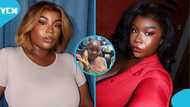 Actress Maame Serwaa attends Dormaahene's 60th birthday party, video triggers mixed reactions