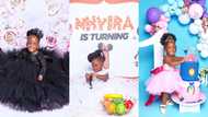 Tracey Boakye's daughter get a big surprise from her rich aunt on her 1st birthday; video drops