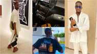 Saahene Osei: Despite's fresh son drops 10 photos showing off luxury car in house with swimming pool