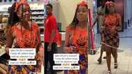 "I carry my culture everywhere": Fine girl storms mall in native attire with beads on her neck, video trends