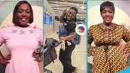 Tima Kumkum opens about the stress of being of mom as she carries her baby at the airport on the way to the US
