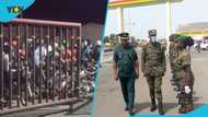 Ghana closed border with Togo at Aflao to allow for security screening