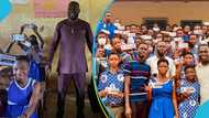 Ohene Kwame Frimpong donates customised Maths sets and pens to every BECE candidate in Asante Akyem North