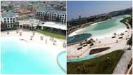 South Africa opens Africa's biggest man-made beach whose size is 7 times a football field