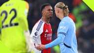 Erling Haaland brutally called a 'coward' after his antics in Man City vs Arsenal clash