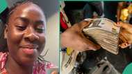 Lady who spent GH¢3k on braids that her white lover paid for flaunts hairstyle in video