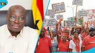 Ghanaian teachers chant “Mahama Wodeyɛka” to demand 18 months unpaid salaries