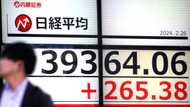 Asian markets mostly lower on profit-taking after tech surge