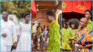 Otumfuo Osei Tutu II's children attend Akwasidae, transform nicely into young adults in latest photos