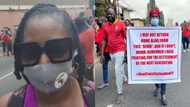 American lady who moved to Ghana joins FixTheCountry protest in video
