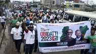 Thousands rally for Nigeria's Labour party 2023 election campaign