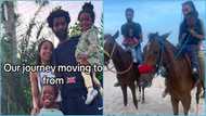 Man in UK delights as he relocates family to Ghana, shares 12 photos of happy moments, peeps react
