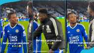 Ndidi fights Issahaku for not passing him the ball during match in video