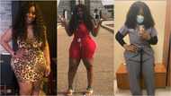 Forget Hajia Bintu: US nurse with super-heavy backside drops first 5 spicy photos to start New Year