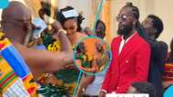 Oseikrom Sikanii’s sister gets married in lavish ceremony, dad sprays cash, videos trend