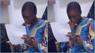 Ghanaian girl stunned after reportedly checking BECE results, video goes viral