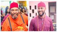 Veteran actor Pete Edochie endorses son to succeed Buhari in 2023