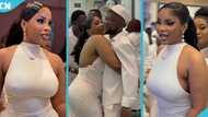 “He didn’t even hug her back”: Benedicta Gafah trends over an affectionate moment with Fadda Dickson