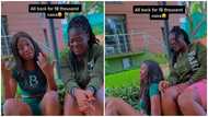 Top Nigerian TikToker bitterly laments to Asantewaa in video after being charged GH₵180 for washing in GH