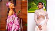 Akuapem Poloo looks ethereal in a star-studded gown on her birthday, many gush over her