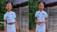 Girl recreates TikTok amapiano dance tutorial and gets 1.9M views, Mzansi in love with dancing cutie