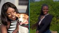 Viral video of a Ghanaian lady praying with fogs sparks reactions on social media