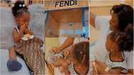 I brag differently - Tracey Boakye says as she blows dollars on daughter at Fendi shop in Dubai; drops video