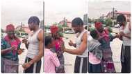 Groundnut seller receives huge cash from young man; "May the suffering of our mothers stop one day"