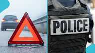 Police officer reportedly caught driving while on phone, nearly causing a crash