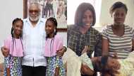 1st conjoined twins separated in Ghana message Nana Aba after she raised funds for Bansah twins