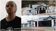 African-American woman builds gorgeous 4-bedroom house with solar panels in Ghana for $60,000
