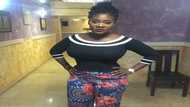 Mercy Johnson's slim waist and big breasts gets people talking