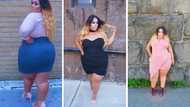 This curvy woman banned on YouTube for her CHEST and BEHIND sizes (see photos, video)